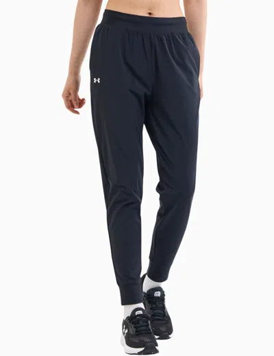 Under Armour Rival High-rise Woven Pants In Black