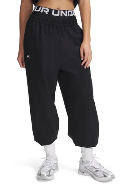 Under Armour Rival Performance Woven Gym Track Pants In Black