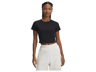 Under Armour Rival Ribbed Baby T-shirts In Black