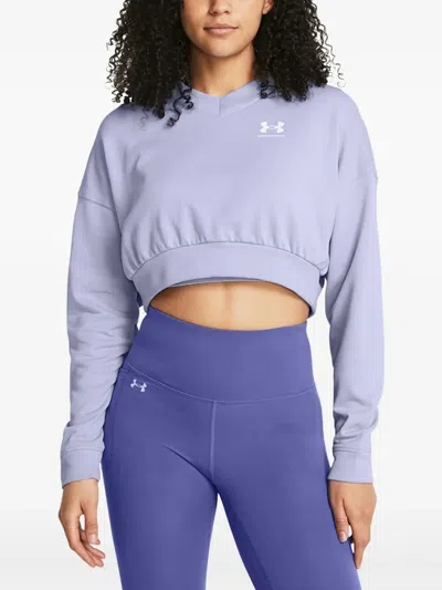 Under Armour Rival Sweatshirt In Blue