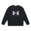 Under Armour Rival Terry Logo Crew Sweatshirt 'black'