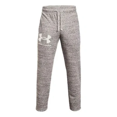 Under Armour Rival Terry Logo Fleece Sweatpants 'grey' In Gray