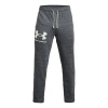Under Armour Rival Terry Logo Fleece Sweatpants 'pitch Grey' In Blue