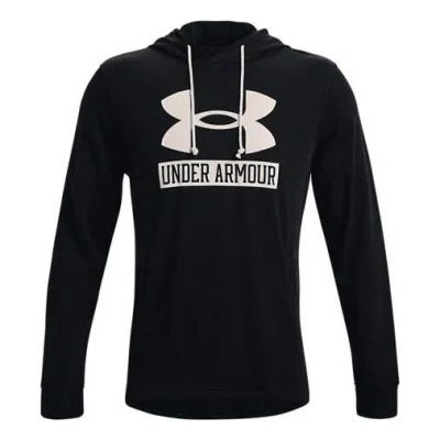Under Armour Rival Terry Logo Hoodie 'black'