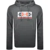 Under Armour Rival Terry Logo Hoodie Grey In Gray