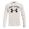 Under Armour Rival Terry Logo Hoodie 'white Black'