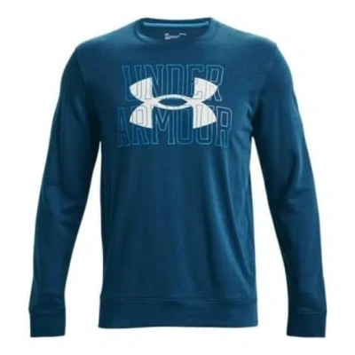 Under Armour Rival Terry Long Sleeve T-shirt 'blue'