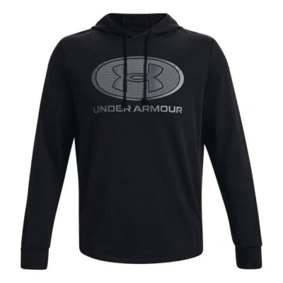 Under Armour Rival Terry Pullover Hoodie 'black Grey'