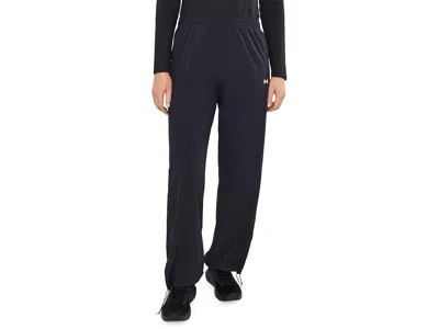 Under Armour Rival Woven Core Pants Women's Clothing Black/white: Lg (us 12-14) R
