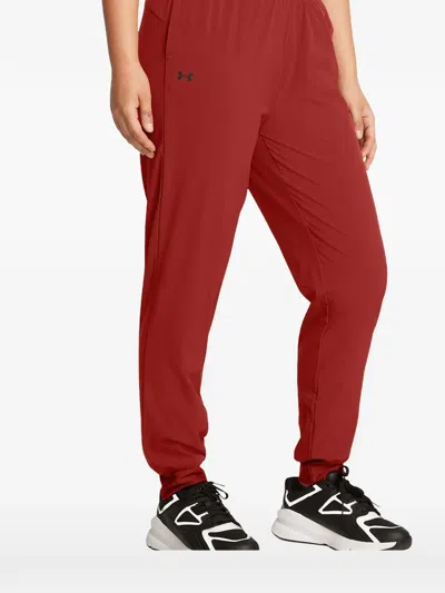 Under Armour Rival Woven Track Pants In Red