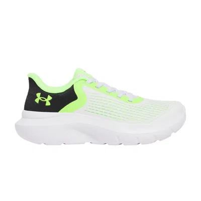 Pre-owned Under Armour Rogue 5 Al Ps 'white Black Hyper Green' | Kid's Size 3