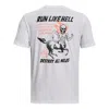 Under Armour Run Like Hell T-shirt 'white' In Multi