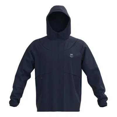 Under Armour Rush Fleece Full Zip Hoodie Jacket 'blue'