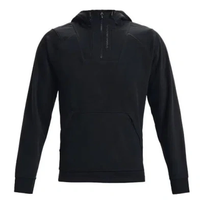 Under Armour Rush Fleece Long Sleeve Hoodie 'black'