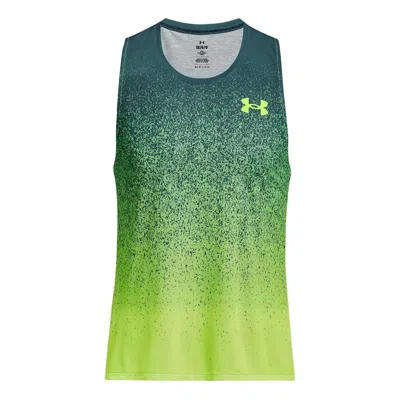 Under Armour Rush Logo Tank 'green'