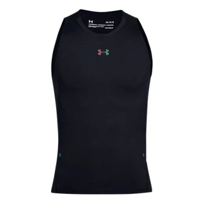 Under Armour Rush Performance Basketball Tank 'black' In Blue