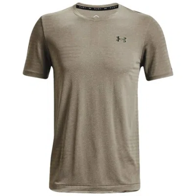 Under Armour Rush Seamless Geo Sport T-shirt 'olive Green'