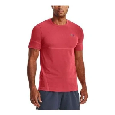 Under Armour Rush Seamless Legacy T-shirt 'red'
