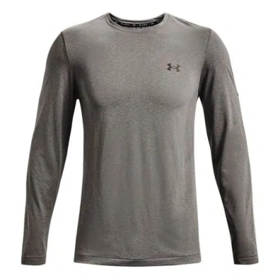 Under Armour Rush Seamless Logo In Gray