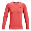 Under Armour Rush Seamless Long Sleeve T-shirt 'red' In Pink