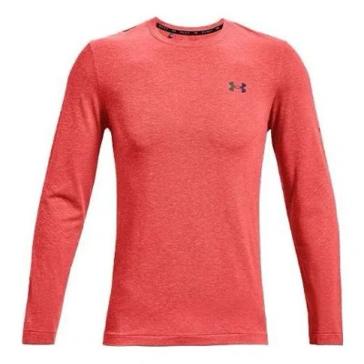 Under Armour Rush Seamless Long Sleeve T-shirt 'red' In Pink