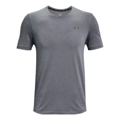 Under Armour Rush Seamless T-shirt 'grey' In Gray
