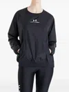 Under Armour Rush Sweatshirt In Black