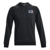 Under Armour Saco Negro Hombre Elevatd Terry Hoodie 'black'