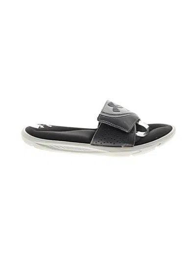 Pre-owned Under Armour Sandals In Black
