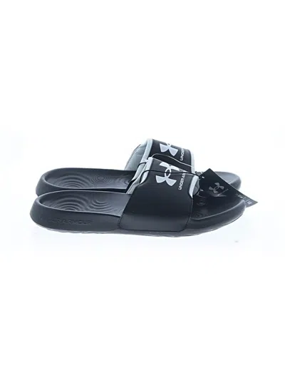 Pre-owned Under Armour Sandals In Black