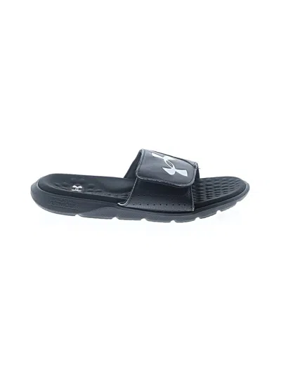 Pre-owned Under Armour Kids' Sandals In Black