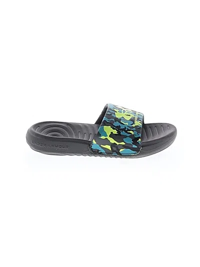 Pre-owned Under Armour Kids' Sandals In Green
