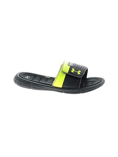 Pre-owned Under Armour Kids' Sandals In Green