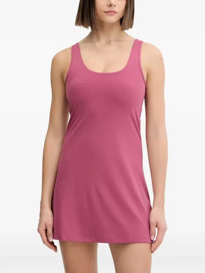 Under Armour Scoop Neck Dress In Pink