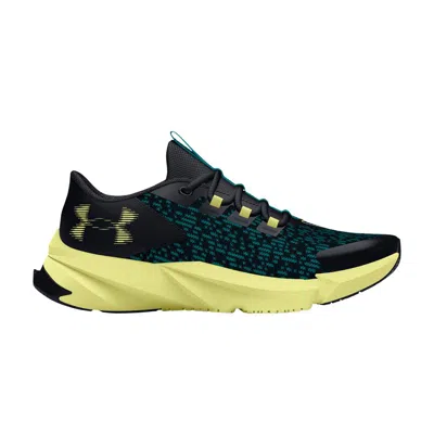 Pre-owned Under Armour Scramjet 5 Gs 'black Sonic Yellow' | Kid's Size 4.5