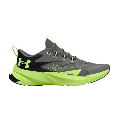 Pre-owned Under Armour Scramjet 6 Gs 'titan Grey Morph Green' | Kid's Size 5.5