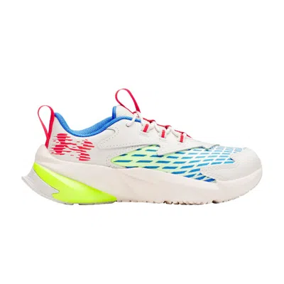 Pre-owned Under Armour Scramjet 7 Ps 'summit White High Vis Yellow Racer Red' | Kid's Size 1