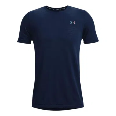 Under Armour Seamless Geosport T-shirt 'college Blue'
