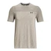Under Armour Seamless T-shirt 'summit White' In Neutral