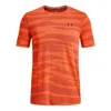 Under Armour Seamless Wave T-shirt 'orange'