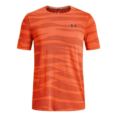 Under Armour Seamless Wave T-shirt 'orange'