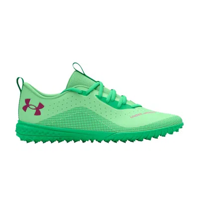 Pre-owned Under Armour Shadow 2 Tf Jr 'matrix Green' | Kid's Size 4.5