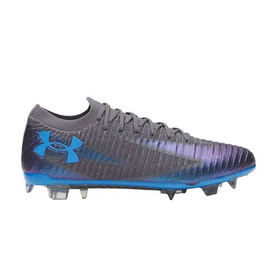 Pre-owned Under Armour Shadow Elite 3 Fg 'castlerock Blue Atlantis' | Men's Size 5.5