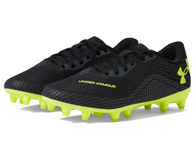 Under Armour Shadow Select 2 Jr. (toddler/little Kid/big Kid) Boys Shoes Black/castlerock/high Vis Yellow : 5 Big