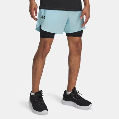 Under Armour Short 2-en-1  Vanish Elite Pour Homme Stream In Blue