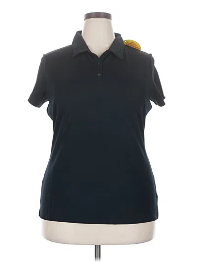 Under Armour Short Sleeve Polo Shirt In Black