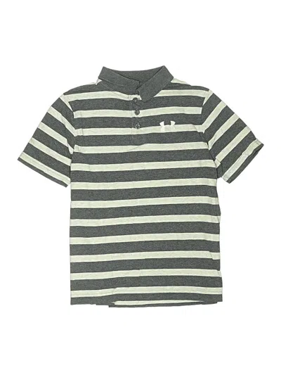 Pre-owned Under Armour Kids' Short Sleeve Polo Shirt In Green