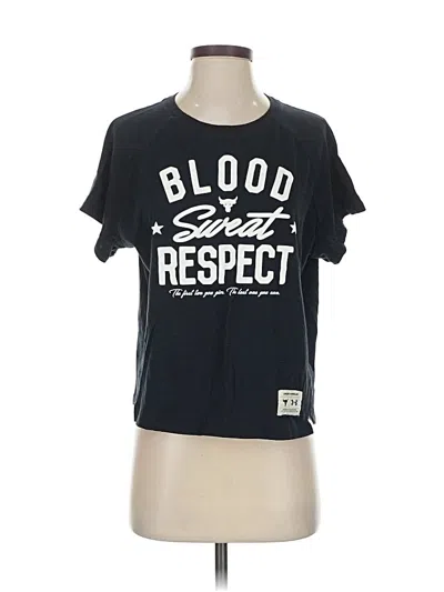 Pre-owned Under Armour Short Sleeve T-shirt In Black