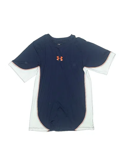 Pre-owned Under Armour Kids' Short Sleeve T-shirt In Blue