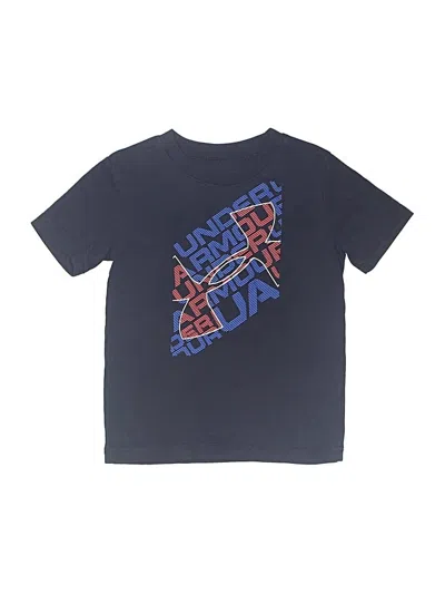 Pre-owned Under Armour Kids' Short Sleeve T-shirt In Blue